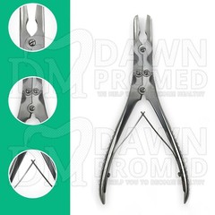 Beyer Bone Rongeur Straight 3.5mm Bite 7″ Double Action Orthopedic Instruments