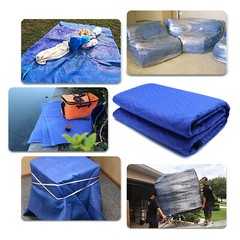 72×80 1PC Thick Furniture Moving Packing Blanket For Shipping Furniture Pads