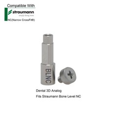 Dental NC/RC 3D Lab Analog Replica Compatible ITI Straumann Bone Level