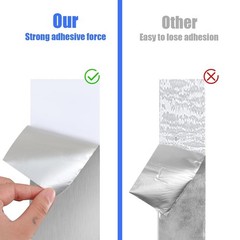 3 Inch x 65 Feet Aluminum Foil Tape for HVAC – High-Temperature Heavy Duty Use