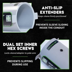 Staten Tools 441 – 3-1/2″ SHEAVE SLEEVE Adapter / Turns your 3″ Sheave – 3 1/2″