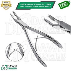 Friedman Bone Rongeur 5.5″ 2.5mm Jaws Surgical Dental Instruments German Grade