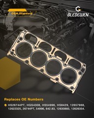Head Gasket Kit 5.3 L, Compatible with 2014-2019 Chevy Silverado 1500 Suburban