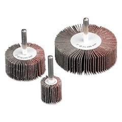 Flap Wheel, 1 in dia x 1 in W, 60 Grit, 30000 RPM Pack of 10 CGW Abrasives 39908
