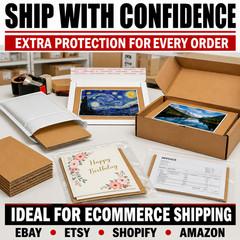 6×9 Corrugated Cardboard Pads Inserts Filler Sheets 32 ECT Shipping Support