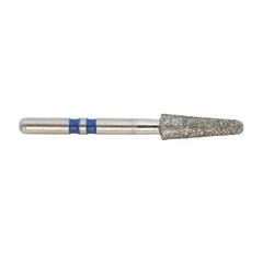 10pcs/pk Zirconia Adjustment Diamond Burs Z856/025M Round End Taper Medium Grit