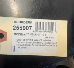 VoltServer 8 sets of 8 individual terminal block connectors (TRMBLK-01-19-8)
