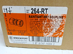 Bridgeport 264-RT 1-1/2″ Raintight EMT Coupling (Pack of 10)