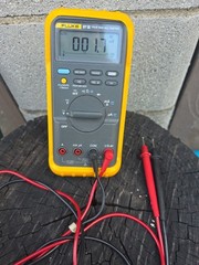 Genuine Fluke Model 87 III True RMS Digital Multi-Meter w/ Leads Tested & Works