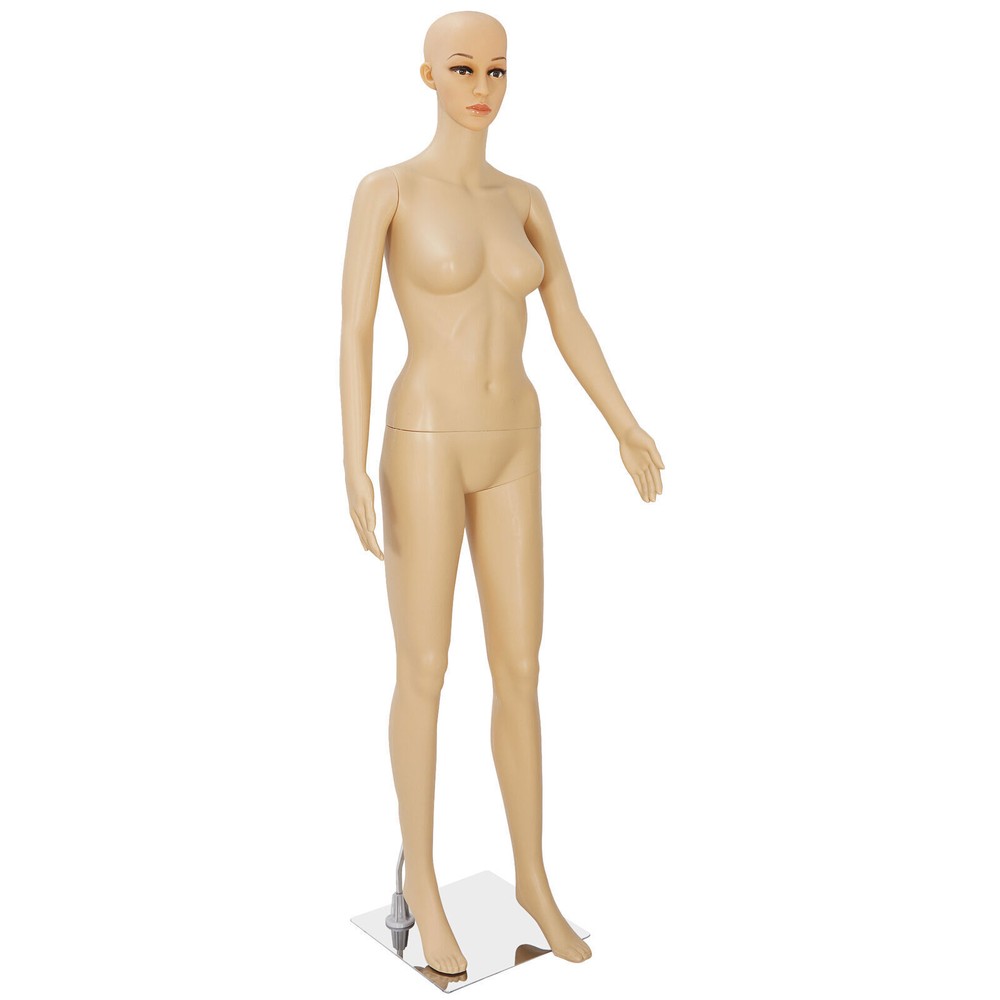 68.9” Full Body Female Mannequin Realistic Display Dress Body Form Show Model
