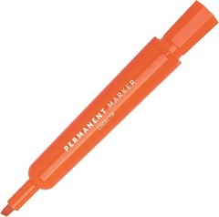 Office Depot Tank-Style Permanent Markers, Chisel Tip, Assorted Colors, 24 Pack