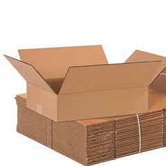 Shipping Boxes Flat 16″L x 12″W x 4″H 25-Pack – Corrugated Cardboard Box for …