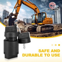 Mini Excavator Ignition Switch Key Fits for AGT Typhoon China Mini Digger New