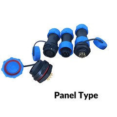 IP68 Waterproof 2/3/4/5 -26 Pin Plug and Panel/ Socket Inline Connector Aviation