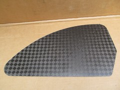 Lot of 50x Carbon Fiber pattern Fiber Glass flat plate 2.7mm thick