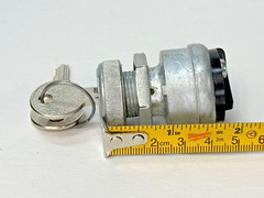 NEW GENUINE POLLAK 2-POSITION 2-POLE HEAVY DUTY IGNITION SWITCH W/ TWO KEYS