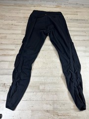 Lululemon Black Leggings Lattice Cutout Detail Activewear Yoga Pants Women
