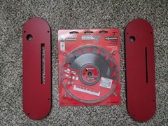 7″ Adjustable Dado Carbide Tipped 16 Tooth Blade, Hickory Woodworking