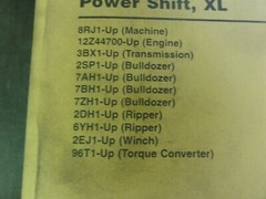 Caterpillar D5H Track Type Tractor Parts Manual 8RJ1-Up SEBP2024-04