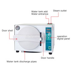 Dental Autoclave Steam Sterilizer Medical Drying Class B Steam Sterilizer Vacuum