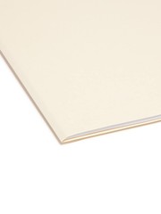 Smead File Folder, Reinforced 1/3-Cut Tab, 1/3 Cut, Assorted Position, Beige