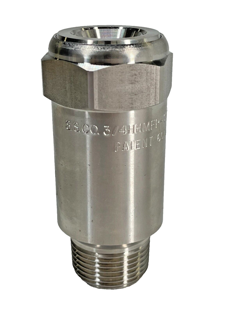 Spraying Systems 3/4HHMFP-SS60120 3/4″ NPT Max Free Passage FullJet Nozzle 316SS