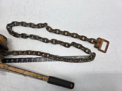 Columbus McKinnon 653 1-1/2ton Lever Chain Hoist Come Along, C&M