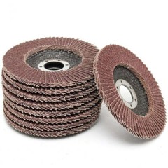 9 Pack 4 1/2″ of 60 Grit Flapper Flap Sanding Discs