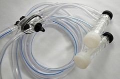 Regulated Portable Goat Bucket Milker OIL-LESS Vacuum Pump Pulsator_Claw Cluster