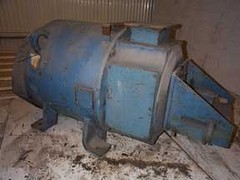 150 HP Reliance 500V DC Motor 850 RPM Stab Shunt FV Frame 684AS