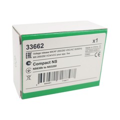 S33662 MX shunt trip release,Compact NS 630b to Compact NS 3200,200V-250V AC/DC
