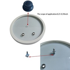 1 Pack Pot Lid Replacement Top Knob – Heat Resistant, Black 1 Pack