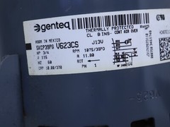 GE Genteq 5KCP39PGV623CS Blower Motor 3/4HP 1075RPM 3SPD 115V 1PH HC45TE113