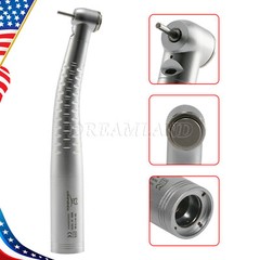 USA Dental High Speed Handpiece 4 Hole Fiber Optic LED Coupler fit KAVO 6Pin