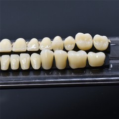 5 Sets Dental Acrylic Resin Denture Shade A2 A3 Upper Lower Full Set False Teeth