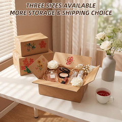 Shipping Boxes Mailers Assorted Sizes 10X7X5, 9X6X4, 8X6X4 Inches Corrugated Car