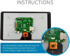 Raspberry Pi 7-Inch touch display screen for Raspberry Pi single board SC0880