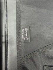 New Avery Powercase Black Leatherette Zippered 3-Ring Binder Organizer