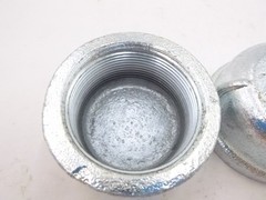 2 Pack STZ 311 CA-2 2″ FNPT Galvanized Malleable Iron Caps