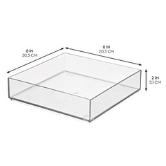 Idesign Stackable Makeup Drawer Organizer Tray – Vanity Organizer Or Desk