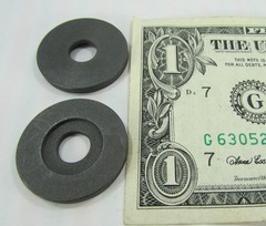 10 TOUGH Graphite Impregnated Teflon Washers 28MM x 8.5 MM x 3 MM, Seals Bushing