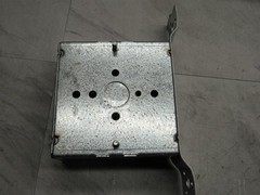 25 LOT NEW Topaz B8550 4-inch Square Welded Box NM Clamp FL Bracket 1-1/2-inch