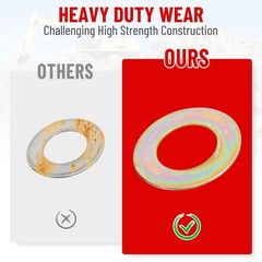 High Quality Excavator Bucket Pin Shims Spacer Washer 45 Mm X80 Mm X2 Mm 6Pcs