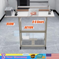 22.83″ Foot Pedal Impulse Sealer heat sealing machine,Plastic Bag sealer AC110V