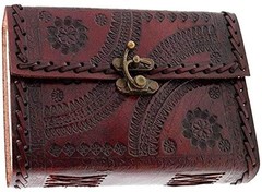 Handmade Genuine Leather Journal Diary Notebook8x6 & 5×7–200Pages B1G1 Combo Set