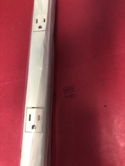 LEGRAND WIREMOLD V20GB606 Prewired Raceway 6 FOOT 6″ OUTLET SPACING