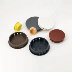 Multicolor Plastic Nylon Round Snap-on Hole Plugs Blanking End Caps Dia 5mm-60mm