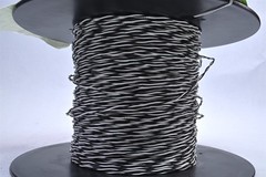 1000ft 2-Conductor Unshielded 20AWG Silver Plated Copper Alloy Cross-linked ETFE