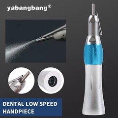 Dental Surgical Straight Handpiece 1:1 Nose Cone W/ External Irrigation Pipe SA