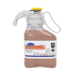 Diversey 95122613 Stride Citrus Commercial Floor Cleaner, 1.4-Liter, (2 PACK)